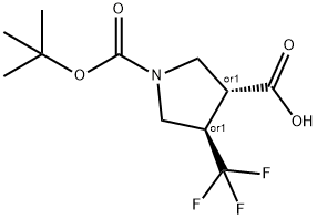 Trans (+/-) [4-(Trifluoromethyl)Pyrrolidine]-1,3-Dicarboxylic Acid 1-Tert-Butyl Ester