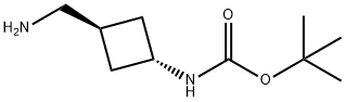 Carbamic acid, N-[trans-3-(aminomethyl)cyclobutyl]-, 1,1-dimethylethyl ester