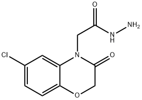 2-(6-CHLORO-2,3-DIHYDRO-3-OXOBENZO[B][1,4]OXAZIN-4-YL)ACETOHYDRAZIDE