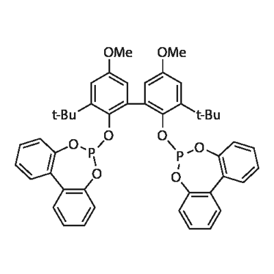 6,6'-[(3,3'-Di-t-butyl-5,5'-dimethoxy-1,1'-biphenyl-2,2'-diyl)bis(oxy)]bis(dibenzo[d,f][1,3,2]dioxaphosphepin)hemiethylacetateadduct
