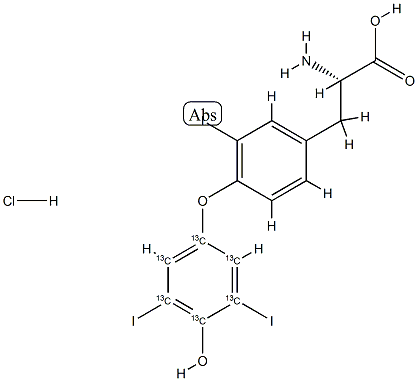 3,3',5'-Triiodothyronine-(diiodophenyl-13C6) hydrochloride