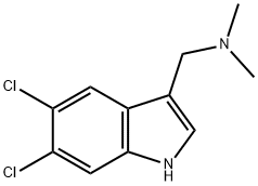 1H-Indole-3-methanamine, 5,6-dichloro-N,N-dimethyl-