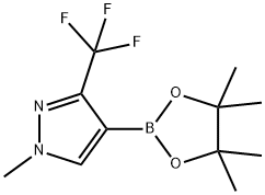 1-methyl-4-(4,4,5,5-tetramethyl-1,3,2-dioxaborolan-2-yl)-3-(trifluoromethyl)-1H-pyrazole