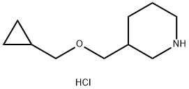 3-[(Cyclopropylmethoxy)methyl]piperidinehydrochloride