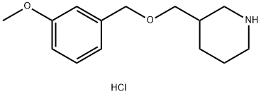 3-{[(3-Methoxybenzyl)oxy]methyl}piperidinehydrochloride