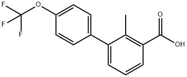 2-Methyl-3-(4-trifluoromethoxyphenyl)benzoic acid