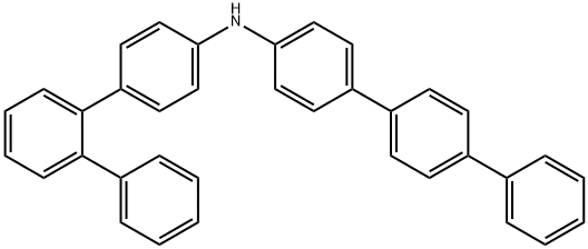N-([1,1′:4′1″-terphenyl]-4-yl) -[1,1:2′1″-terphenyl] -4-amine