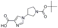 1-(1-tert-Butoxycarbonyl-pyrrolidin-3-yl)-1H-imidazole-4-carboxylic acid