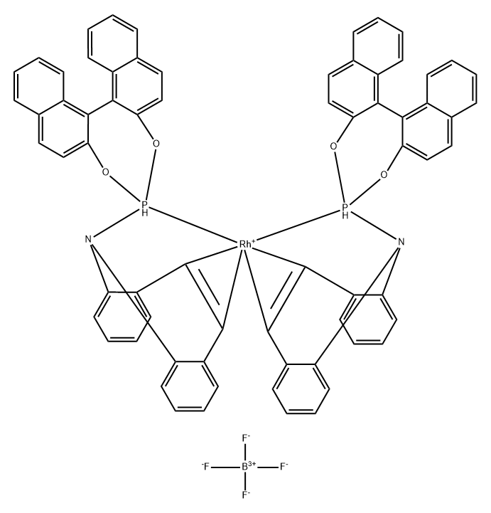 3,4-a′]dinaphthalen-4-yl-κP4)]-dibenzo[b,f]azepine]rhodium(I) tetrafluoroborate salt