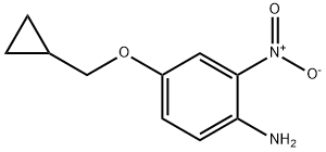 4-(cyclopropylmethoxy)-2-nitrobenzenamine