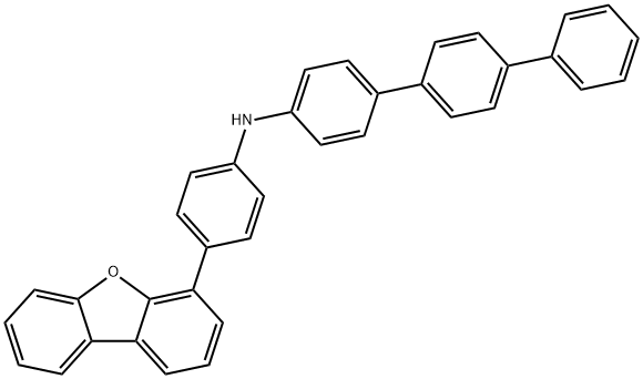 N-(4-(dibenzo[b,d]furan-4-yl)phenyl)-[1,1':4',1''-terphenyl]-4-amine