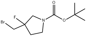 1-Boc-3-broMoMethyl-3-fluoropyrrolidine