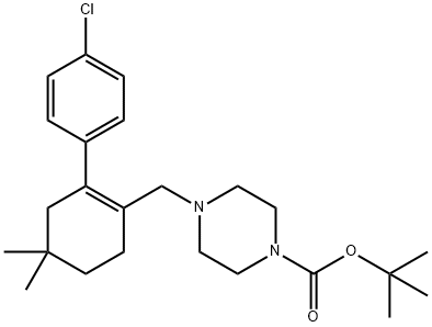 tert-butyl 4-((4'-chloro-5,5-diMethyl-3,4,5,6-tetrahydro-[1,1'-biphenyl]-2-yl)Methyl)piperazine-1-carboxylate