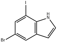 5-Bromo-7-iodo-1H-indole
