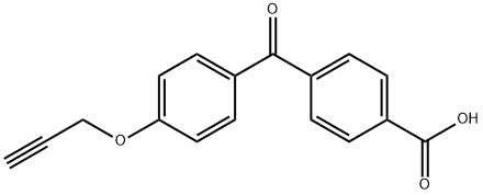 4-(4-(prop-2-ynyloxy)benzoyl)benzoic acid