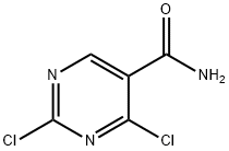 2,4-di-chloropyrimidine 5-carboxylic acid amide