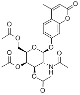 4-Methylumbelliferyl2-acetamido-3,4,6-tri-O-acetyl-2-deoxy-b-D-galactopyranoside