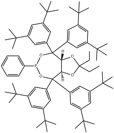(3aR,8aR)-4,4,8,8-tetrakis(3,5-di-tert-butylphenyl)-2,2-diethyl-6-phenyltetrahydro-[1,3]dioxolo[4,5-e][1,3,2]dioxaphosphepine