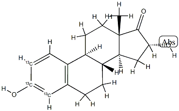 16α-Hydroxyestrone-[2,3,4-13C3]