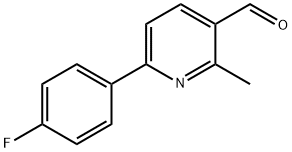 6-(4-Fluoro-phenyl)-2-methyl-pyridine-3-carbaldehyde