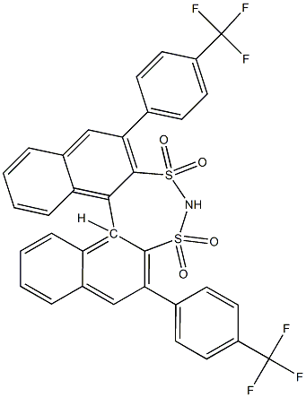 (11bR)-2,6-Bis[4-(trifluoromethyl)phenyl]dinaphtho[2,1-d:1′,2′-f][1,3,2]dithiazepine 3,3,5,5-tetraoxide