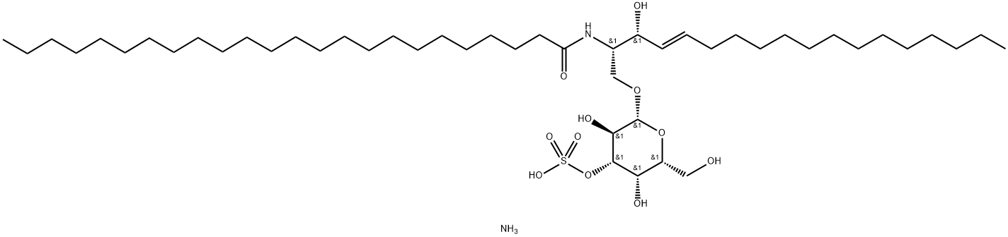 3-O-sulfo-D-galactosyl-1-1'-N-lignoceroyl-D-erythro-sphingosine (aMMoniuM salt)