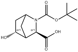 (1S,3S,4S,5S)-rel-2-Boc-5-hydroxy-2-azabicyclo[2.2.1]heptane-3-carboxylic acid