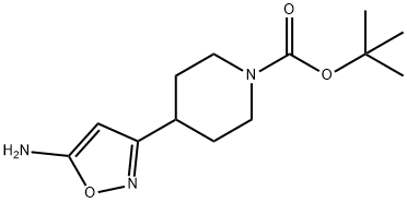 tert-butyl 4-(5-aminoisoxazol-3-yl)piperidine-1-carboxylate