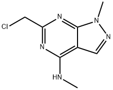 6-(Chloromethyl)-N,1-dimethyl-1H-pyrazolo[3,4-d]-pyrimidin-4-amine