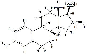 16α-Estriol-13C3 (16α-Hydroxyestradiol-[2,3,4-13C3]) (CertiMass solution)