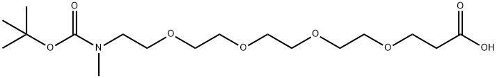 N-methyl-N-(t-Boc)-PEG4-acid