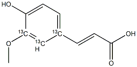 Ferulic acid-1,2,3-13C3
		
	
