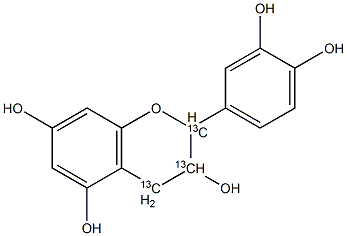 (+/-)-Catechin-[13C3]