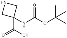 3-{[(tert-butoxy)carbonyl]amino}azetidine-3-carboxylic acid