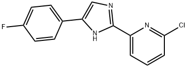 2-chloro-6-(4-(4-fluorophenyl)-1H-imidazol-2-yl)pyridine