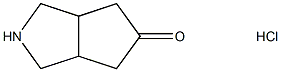 Cyclopenta[c]pyrrol-5(1H)-one, hexahydro-, hydrochloride (1:1)