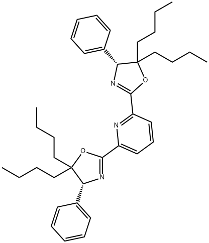 2,6-bis[(4R)-5,5-dibutyl-4,5-dihydro-4-phenyl-2-oxazolyl]-Pyridine