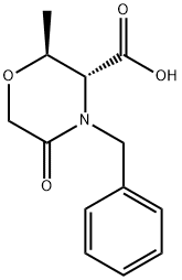 (2S,3R)-2-Methyl-5-oxo-4-(phenylMethyl)-3-Morpholinecarboxylic acid