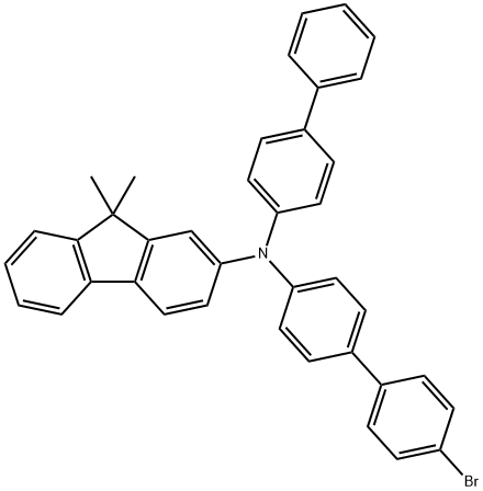 N-(biphenyl-4-yl)-N-(4'-broMobiphenyl-4-yl)-9,9-diMethyl-9H-fluoren-2-aMine