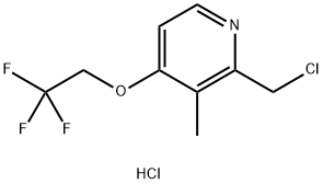 2-Chloromethyl-3-methyl-4-(2,2,2-trifluoroethoxy)pyridine hydrochloride