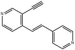 3-Ethynyl-4-[(1E)-2-(4-pyridinyl)ethenyl]pyridine