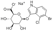 5-Bromo-4-chloro-3-indolyl-beta-D-glucuronide sodium salt