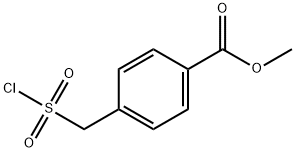 BENZOIC ACID, 4-[(CHLOROSULFONYL)METHYL]-, METHYL ESTER