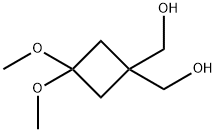 (3,3-dimethoxycyclobutane-1,1-diyl)dimethanol