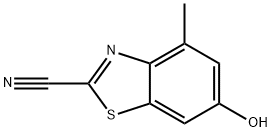 2-Benzothiazolecarbonitrile,6-hydroxy-4-methyl-(9CI)