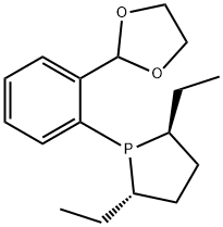 (2S,5S)-1-(2-(1,3-Dioxolan-2-yl)phenyl)-2,5-diethylphospholane, 97%