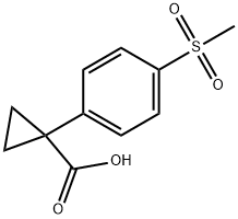 1-(4-(Methylsulfonyl)phenyl)cyclopropanecarboxylic acid