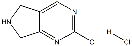 2-Chloro-6,7-dihydro-5H-pyrrolo[3,4-d]pyrimidine hydrochloride