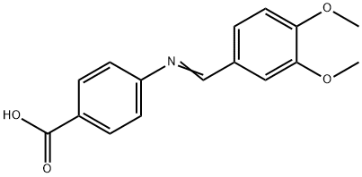 4-(VERATRYLIDENEAMINO)BENZOIC ACID