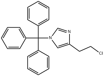 4-(2-Chloroethyl)-1-(triphenylmethyl)-1H-imidazole